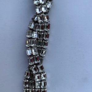 Weiss Women's Rhinestone Crystal Bracelet size 7